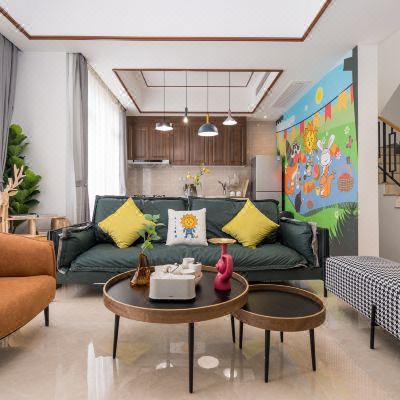 奇幻乐园·3房4床花园别墅（街机·麻将·电烧烤）