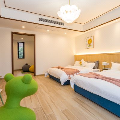 奇幻世界·4房6床花园别墅（街机·麻将·电烧烤）