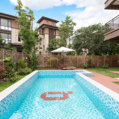 奇幻乐园·4房6床花园别墅（泳池·KTV·街机·麻将·电烧烤）