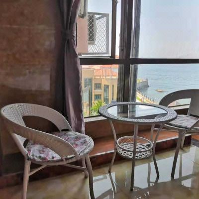 半海景投影大床房