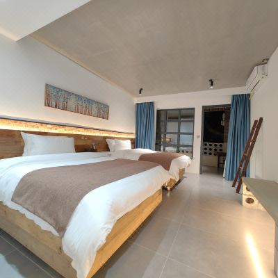 塘景泡池双床房