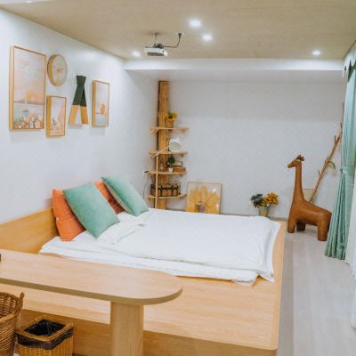 奈良的鹿休闲大床房