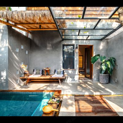 私家温泉日式情侣房