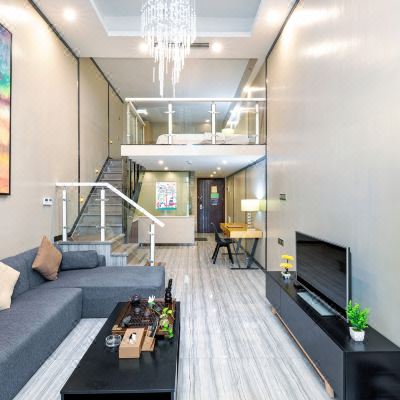 复式园景双床房（冰箱+洗衣机）