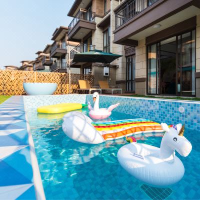 私家泳池 | 3房6床波波池亲子别墅(有波波池+暖水泡池)