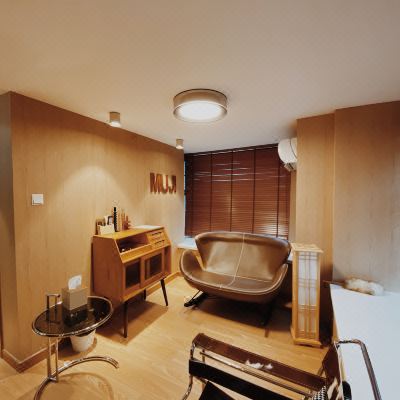 MUJI湖景Loft投影大床房