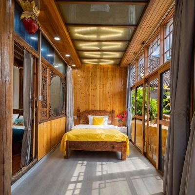 花园三居家庭大套房