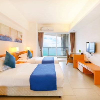 轻奢海景双床房