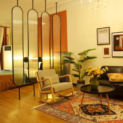 岁月如故阳台大床房