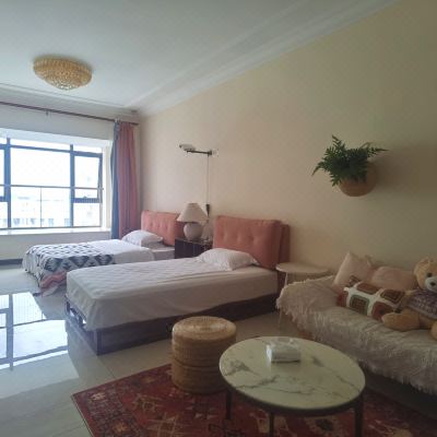 波西米亚双床房