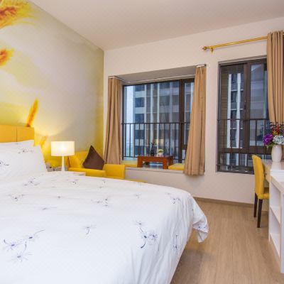 风吹麦浪大床房