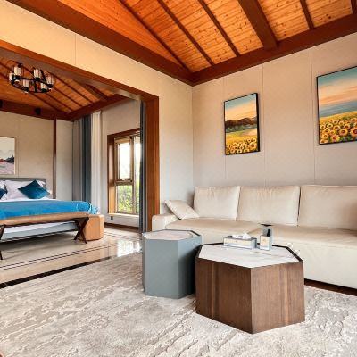 树叶木屋庭院别墅A