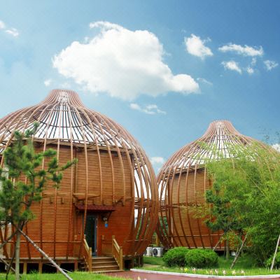 球形亲水复式别墅