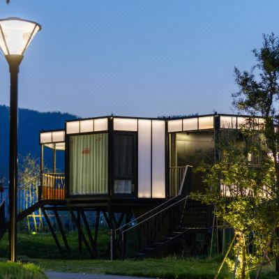 云涧里三拼树屋