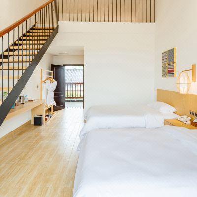 连廊阁楼双床房