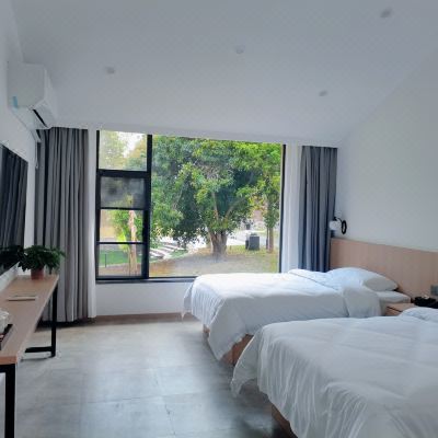 二期连廊双床房