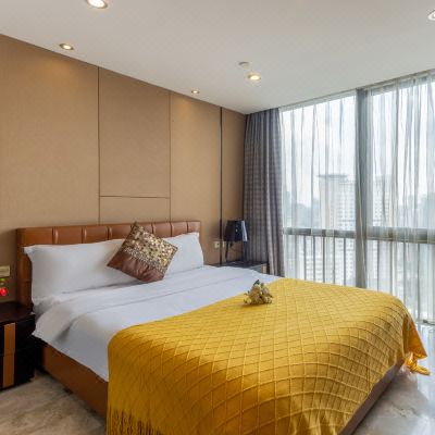 商务城景大床房