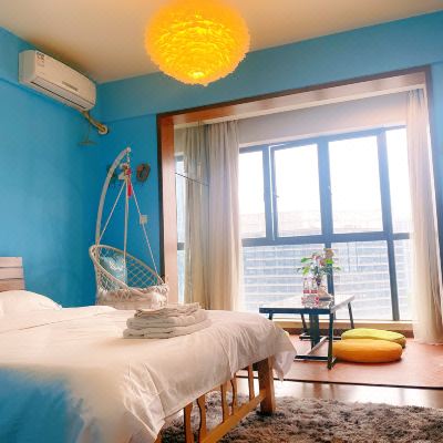 高空舒适观景投影房