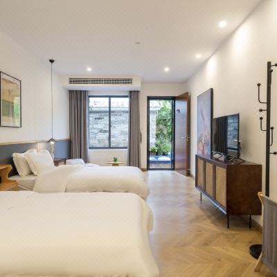 庭院舒适双床房