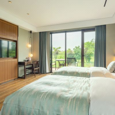 晨曦观景露台双床房