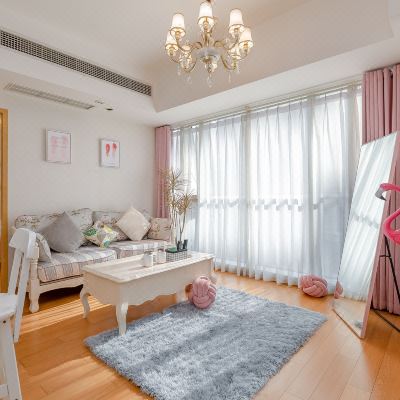 轻奢意境单卧套房（乳胶床垫+烘干洗衣机+厨房）