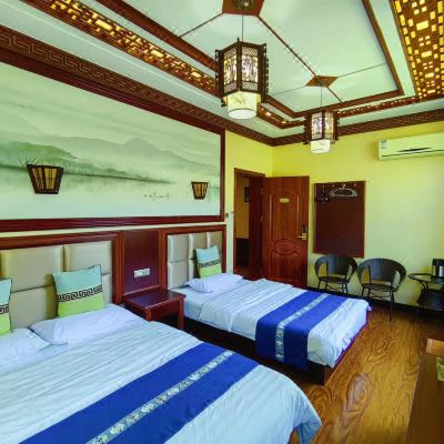 中式舒适家庭亲子房