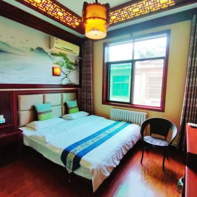 中式风格情侣大床房