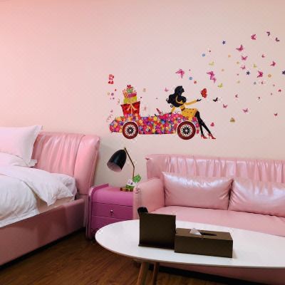 浪漫粉色情侣房