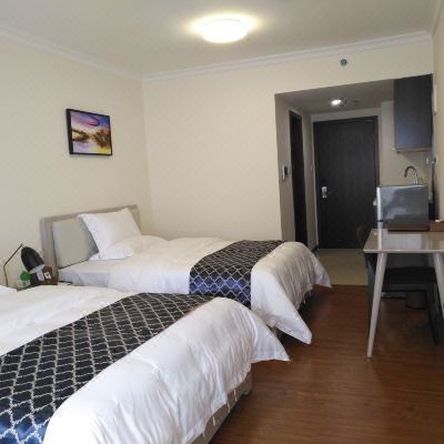 豪华城景双床房