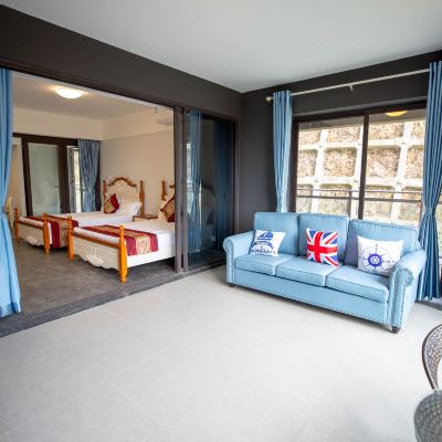 云雾观海.一线海景两房3床套房