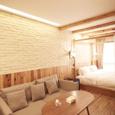 竹隐私享花园大床房