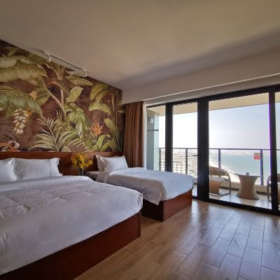 一线·豪华海景双床房