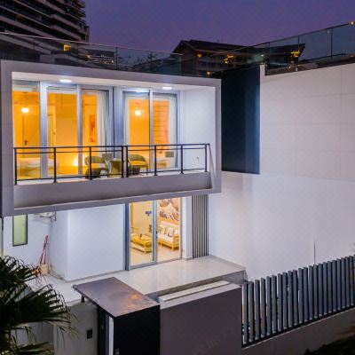 临海•神户川海·4房7床轰趴别墅+KTV+庭院烧烤+自动麻将