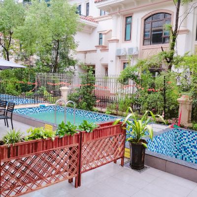 高端5房别墅（泳池-温泉-厨房-麻将机-烧烤）