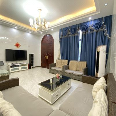 轻奢6房别墅（温泉-厨房-麻将机-烧烤）