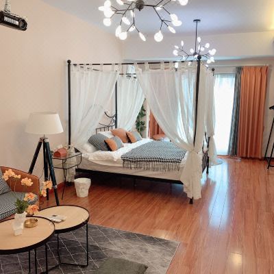 拾心·橘里半岛·乳胶床房（投影仪）