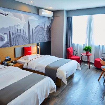 都市观景双床房