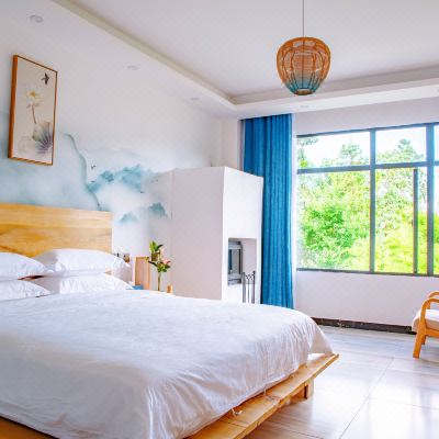 澜山·竹影壁炉大床房