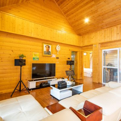 月下·三居别墅（棋牌·厨房·烧烤·KTV·温泉）