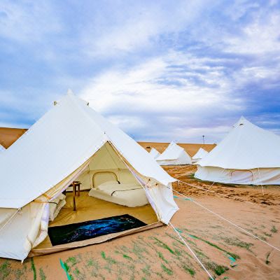 湖畔星空 | 摩洛哥亲子帐篷（公共卫浴）（帐篷通电）