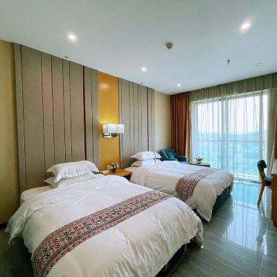 臻景.豪华阳台双床房