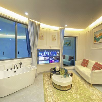 瑞亚·山景私汤双床房