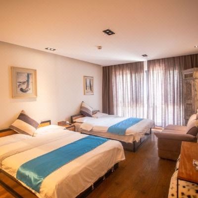 云锦院景双床房