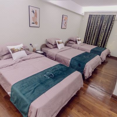 温馨月光青春三床房(公共卫浴)