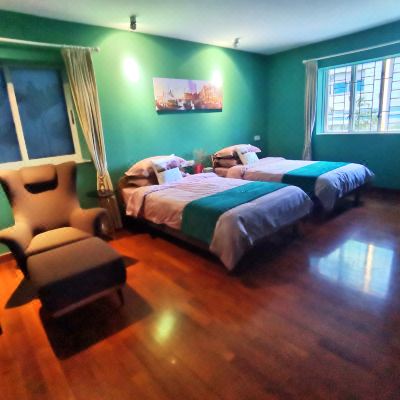 幸福月光家庭套房——3房1厅2卫