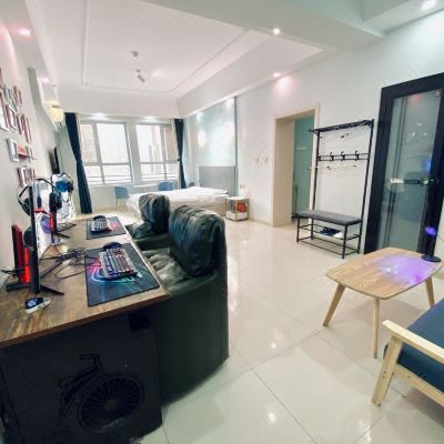 北欧电竞大床房[3060ti 显卡+17处理器+165hz电竞屏+32G内存]