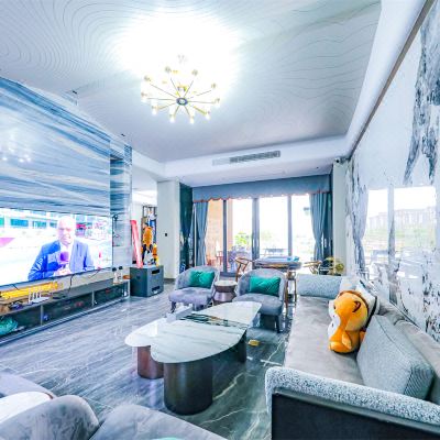 倾月苑7卧·温泉别墅（私享温泉·KTV·棋牌麻将·碳烧烤）