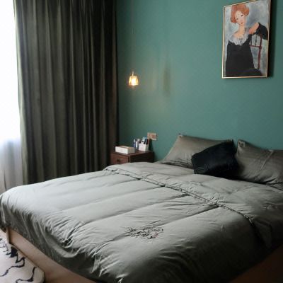 绿色复古怀旧房