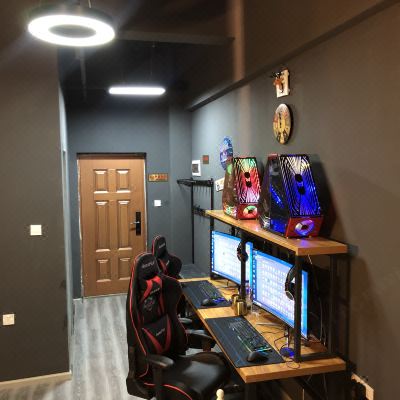 至尊优享电竞大床房[3060Ti+i7CPU+32寸2K144hz+西伯利亚电竞耳机]（空调）