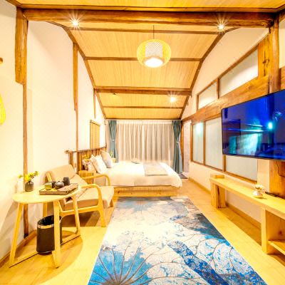 全景雪山榻榻米豪华套房